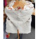 Gilet à capuche de lutin "renard"