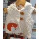 Gilet à capuche de lutin "renard"